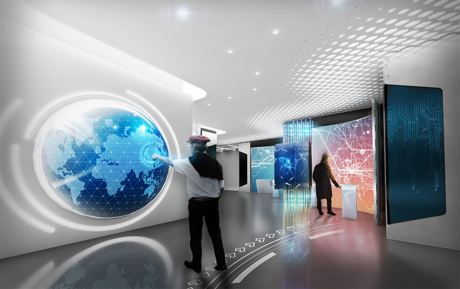 中兴5g展厅